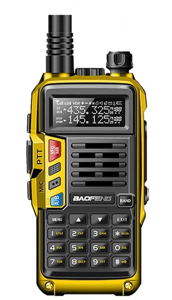 BAOFENG UV S9 Plus V2 10W Powerful Walkie Talkie USB Charger 16 KM Long Range Handheld Dual Band Transceiver UV 5R Two Way Radio-WAYBIKER