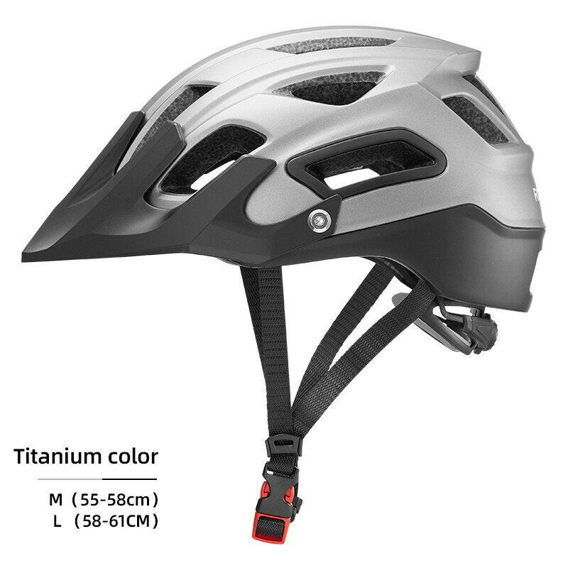ROCKBROS Bicycle Helmet Breathable MTB Road Integrally-molded Ultralight Bike Helmet Head Protection Cycling Helmet Equipment-WAYBIKER