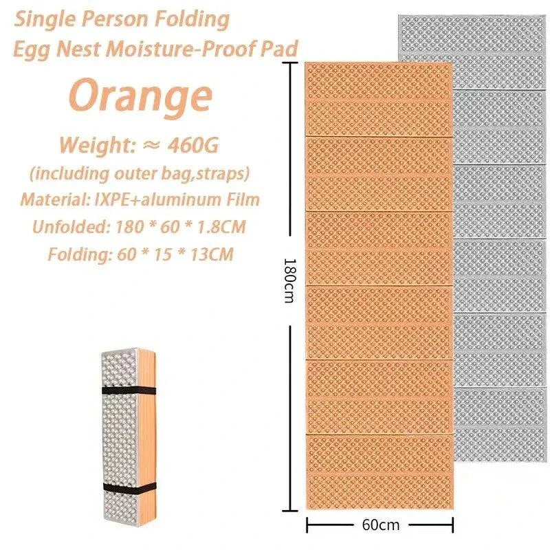 Camping Mat Portable Sleeping Pad Picnic Foam Bed Mattress Travel Trekking Equipment Blanket Waterproof Moistureproof-WAYBIKER