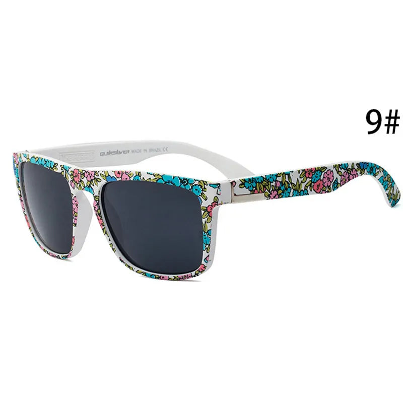 QS731 Classic Square Sunglasses Men Women Outdoor Beach Fishing Sun Glasses UV400 Hiking Driving Cycling Eyewear Sport Glasses-WAYBIKER