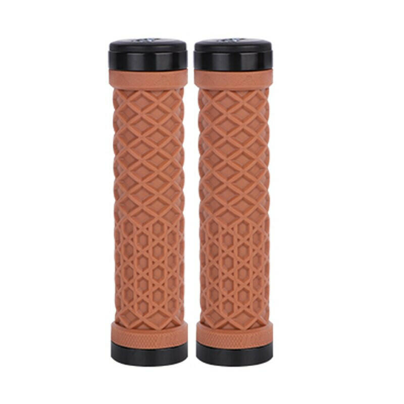 ODI Silicone Bicycle Grips Durable Non-Slip Ergonomic Soft Rubber MTB Grip With Handlebars Locking End Cycling Accessories-WAYBIKER