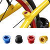 4PCS Mountain Bike Brake Screw Nut Aluminum Alloy V Brake Screw M10 Ultra-light Installation Head Cap Bolts Nuts Turn Buckle-WAYBIKER