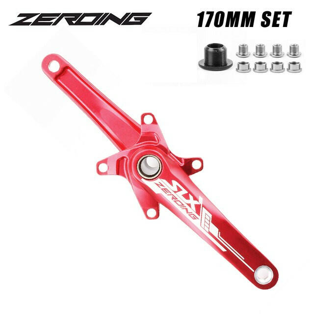 SLX Bicycle Crankset 104BCD MTB Bike Crank Chainring 170mm Aluminum Alloy with Bottom Bracket 32T 34T 36T 38T Plate for SHIMANO-WAYBIKER