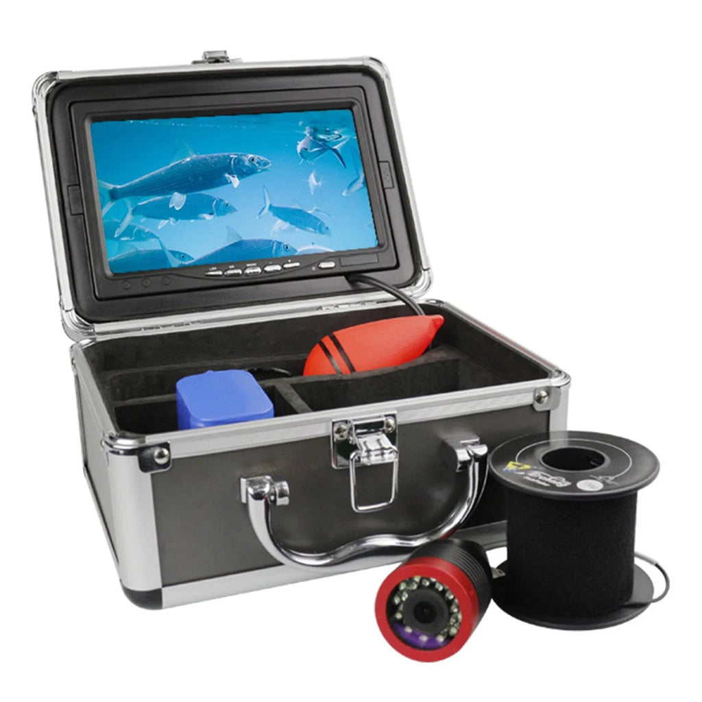 Underwater Fishing Camera Portable Fish Finder with 7 Inch LCD Monitor & High-definition Camera for Boat Kayak Lake Sea Fishing-WAYBIKER