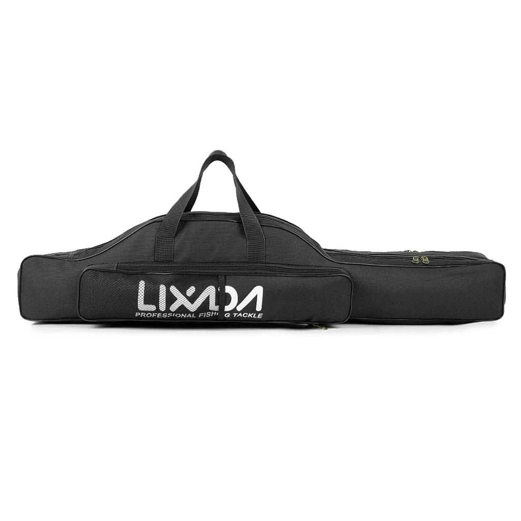 Lixada 210cm  Fishing Bag Portable Folding Fishing Rod Reel Bag Fishing Pole Gear Tackle Tool Carry Bag Storage Bag Organizer-WAYBIKER