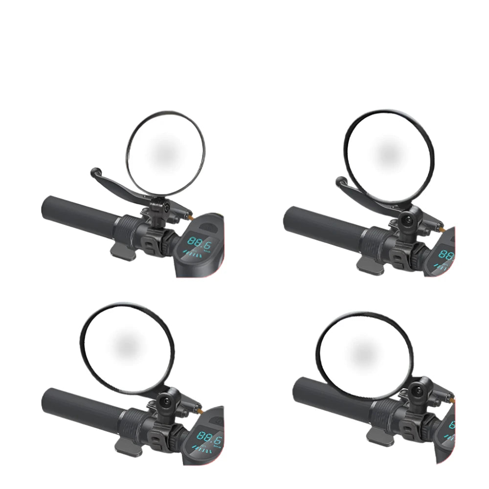 Universal Bicycle Scooter Rear View Mirror Small Wide Angle Adjustable Rotate Rearview Mirror Bike Scooter Cycling Accessories-WAYBIKER