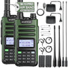 1/2PCS Baofeng M-13 Pro Air Band Walkie Talkie 10W Wireless Copy Frequency Long Range Type-C NOAA AM UV-5R K5 Ham Two Way Radio-WAYBIKER