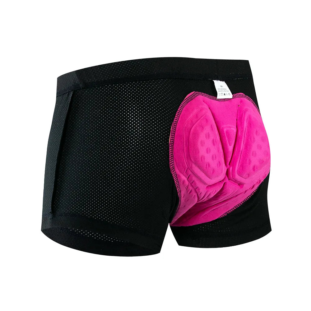 TELEYI Cycling Underwear 5D Breathable Padded Gel Bike Shorts Men MTB Anti Slip Leg Grips Riding Cycling Shots Ciclismo-WAYBIKER