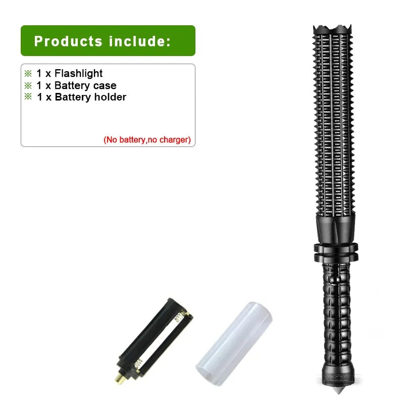 Newest Powerful XHP99LED Flashlight Super Bright Rechargeable Self Defense Powerful Torch Zoomable Battery 18650 Waterproof Lamp-WAYBIKER
