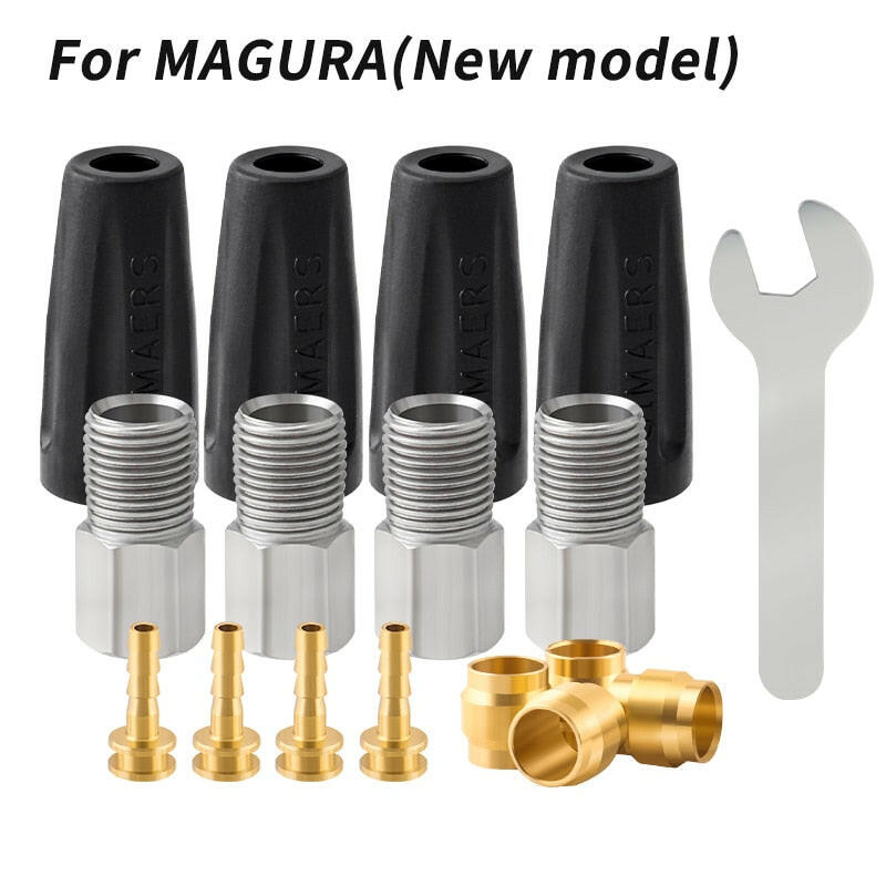 MUQZI MTB Bike Oil Needle Olive Head Suit BH90 BH59 Tubing Pipe Oil Hydraulic Disc Hose Pressing Ring T Brake Accessories-WAYBIKER
