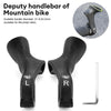 22.2mm Mountain Bike Handlebar Nylon Handle Bar Grips MTB Cover Bicycle Bar Ends Handle Ergonomic Handlebar Extender Accessories-WAYBIKER