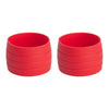 2pcs Silicone Anti-skip Bicycle Handlebar Tape plug Fixed Ring Road Bike Shift Handle Protection Cover Non-Slip Cycling Accessor-WAYBIKER