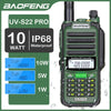 2023 Baofeng UV-S22 Pro Walkie Talkie Waterproof IP68 Type-c Charger Powerful UHF VHF Long Range Ham CB Radio Upgrade UV-9R Plus