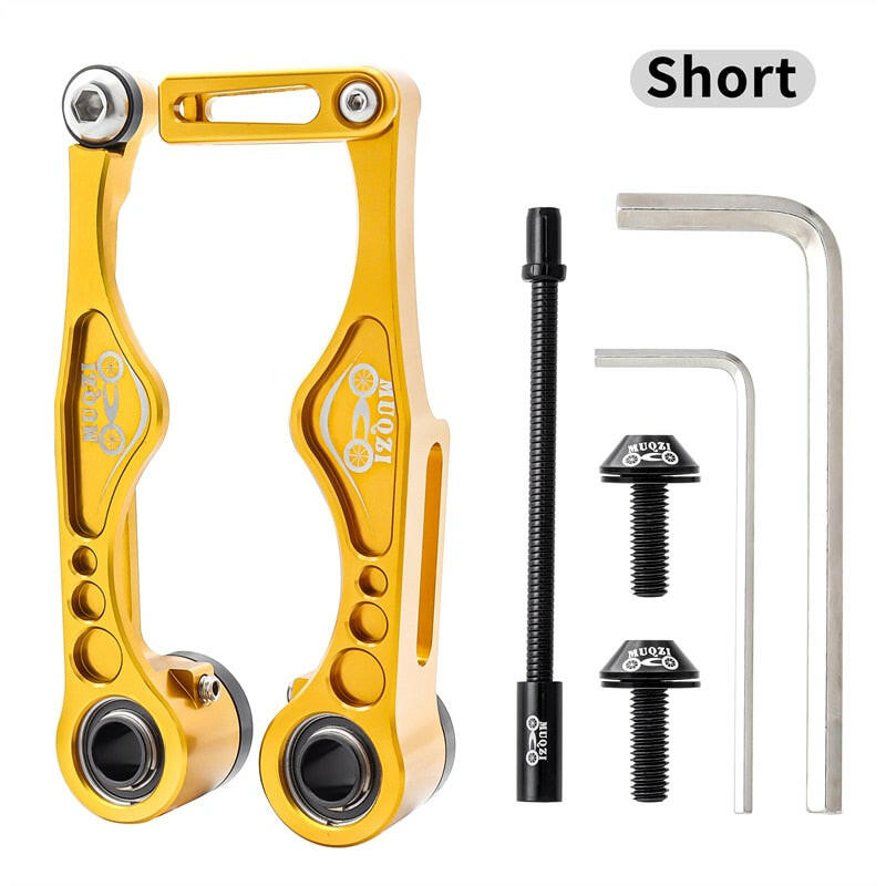 MUQZI V Brake Caliper MTB Road Folding Bike V Brake Set Ultralight Aluminum Alloy Brake Caliper-WAYBIKER