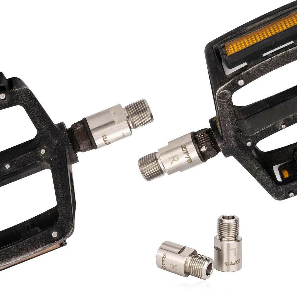 Bicycle Pedal Extend Bolt 16mm 20mm Pedal Axle Extender Crank Arm Spacer Accessories For MTB Road Bike Pedals Extension-WAYBIKER