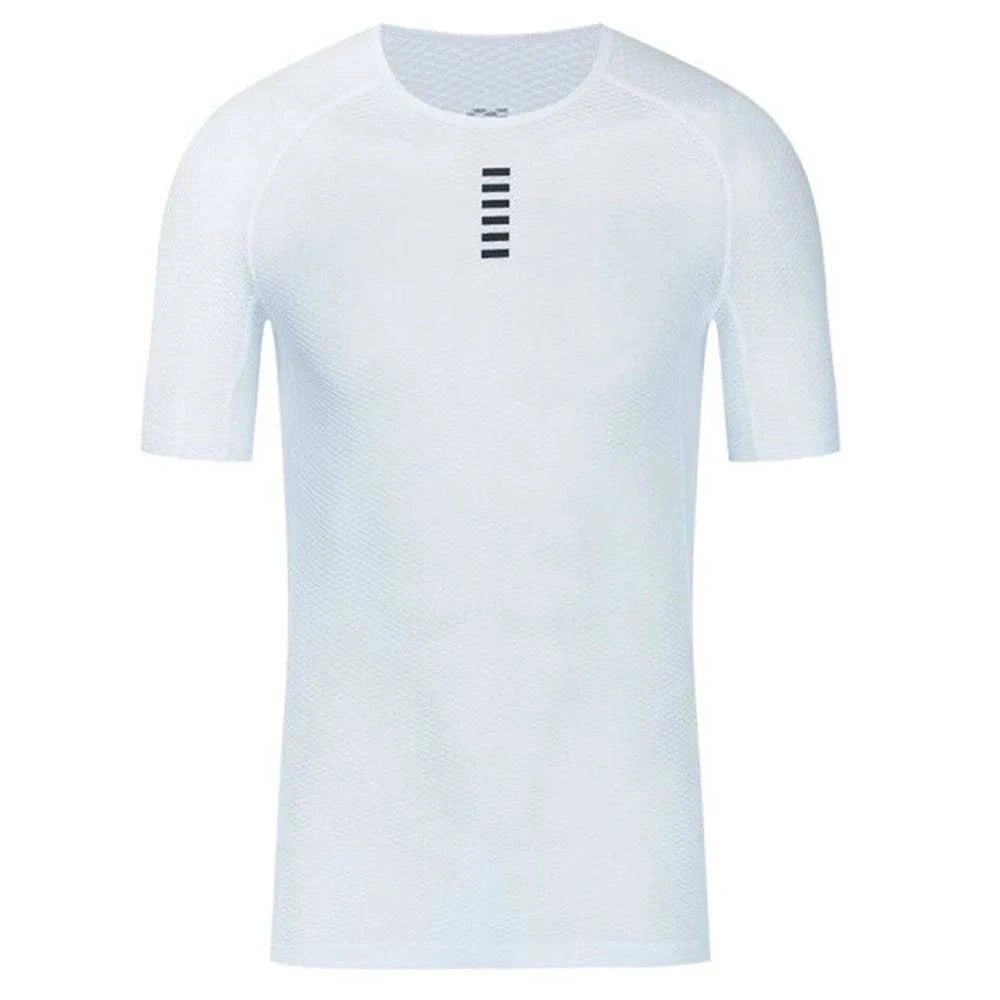 YKYWBIKE Cycling Base Layer Men Short Sleeve Bike Sports Shirt Bicycle Underwear Racing Bicycle Shirt  MTB Clothing Breathable-WAYBIKER