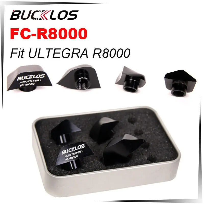 4pcs BUCKLOS Bicycle Crankset Screws Chainring Bolts for SHIMANO FC-R7000 R8000 R9100 CNC Road Bike Chainring Bolt Cycling Parts