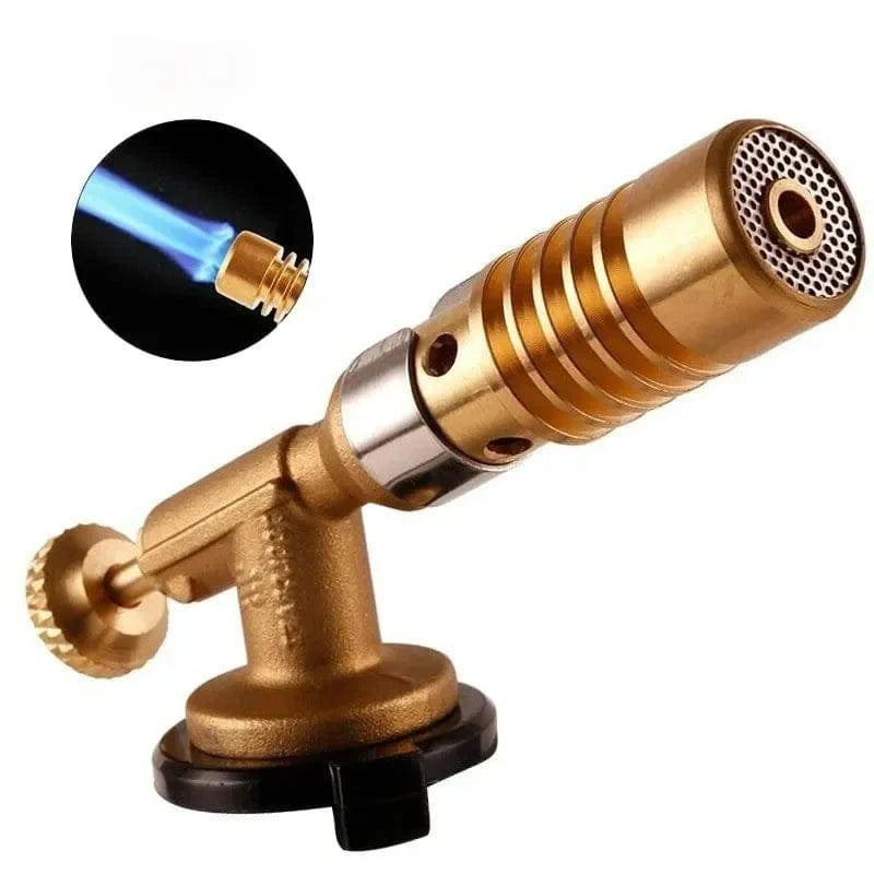 Gas Burner Flame Gas Torch Flame Gun Blowtorch Cooking Soldering Butane AutoIgnition Gas-Burner Lighter Heating Camping-WAYBIKER