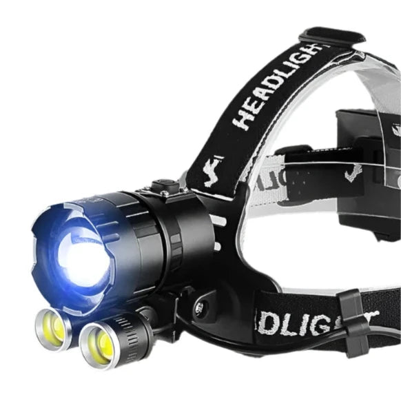 Super XHP360 2COB Powerful Headlamp Rechargeable Head Flashlight High Power Head Lamps Led Headlight 18650 Fishing Lantern-WAYBIKER