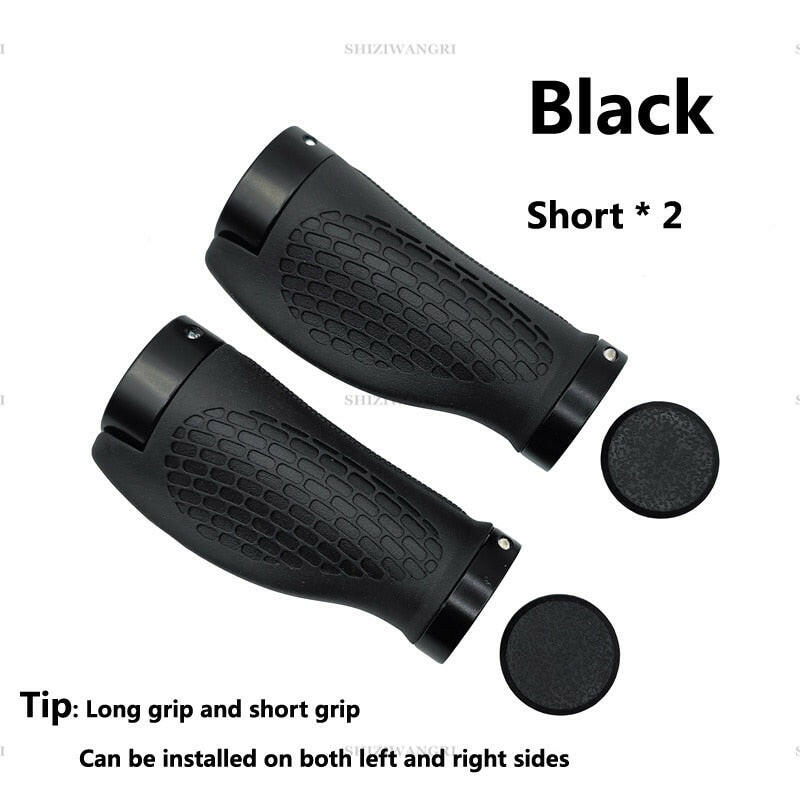 Bicycle Handlebar Grips Short Long Grip Integrated Rubber handle MTB Cycling Hand Rest Mountain Bike Grip Grippings BMX Grips-WAYBIKER