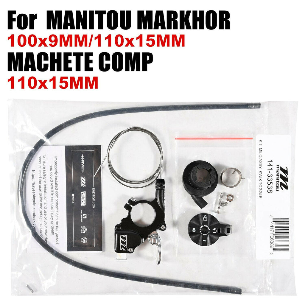 Manitou MILO Remote lockout fork Wired remote control repair kit parts for Markhor M30 R7 MRD Machete comp Bike fork lock remote-WAYBIKER