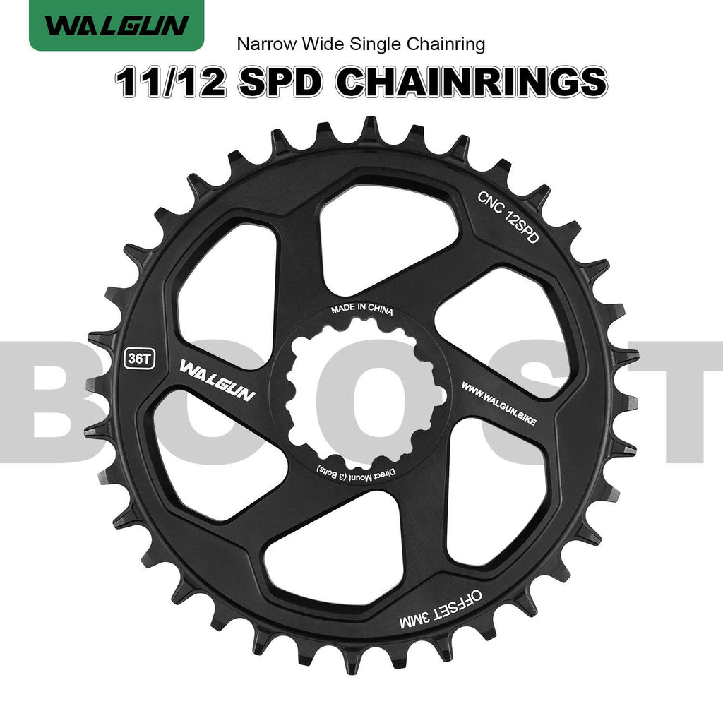 Walgun Xtank Narrow Wide GXP Bicycle MTB Mountain Boost Offset 3mm Bike Chainring For Sram Direct 11/12S NX XX GX Crankset Part-WAYBIKER