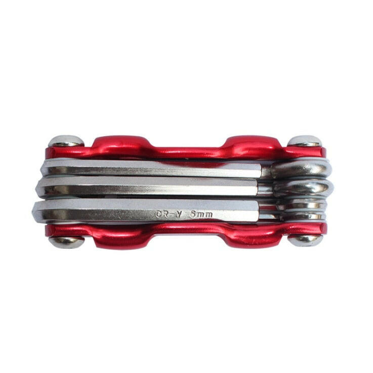 Lightweight Portable 7 in 1 Mountain Bike Cycling Multi Repair Tools Kit Bicycle Repaire Set Spoke Hex Allen Wrench Screwdrivers-WAYBIKER