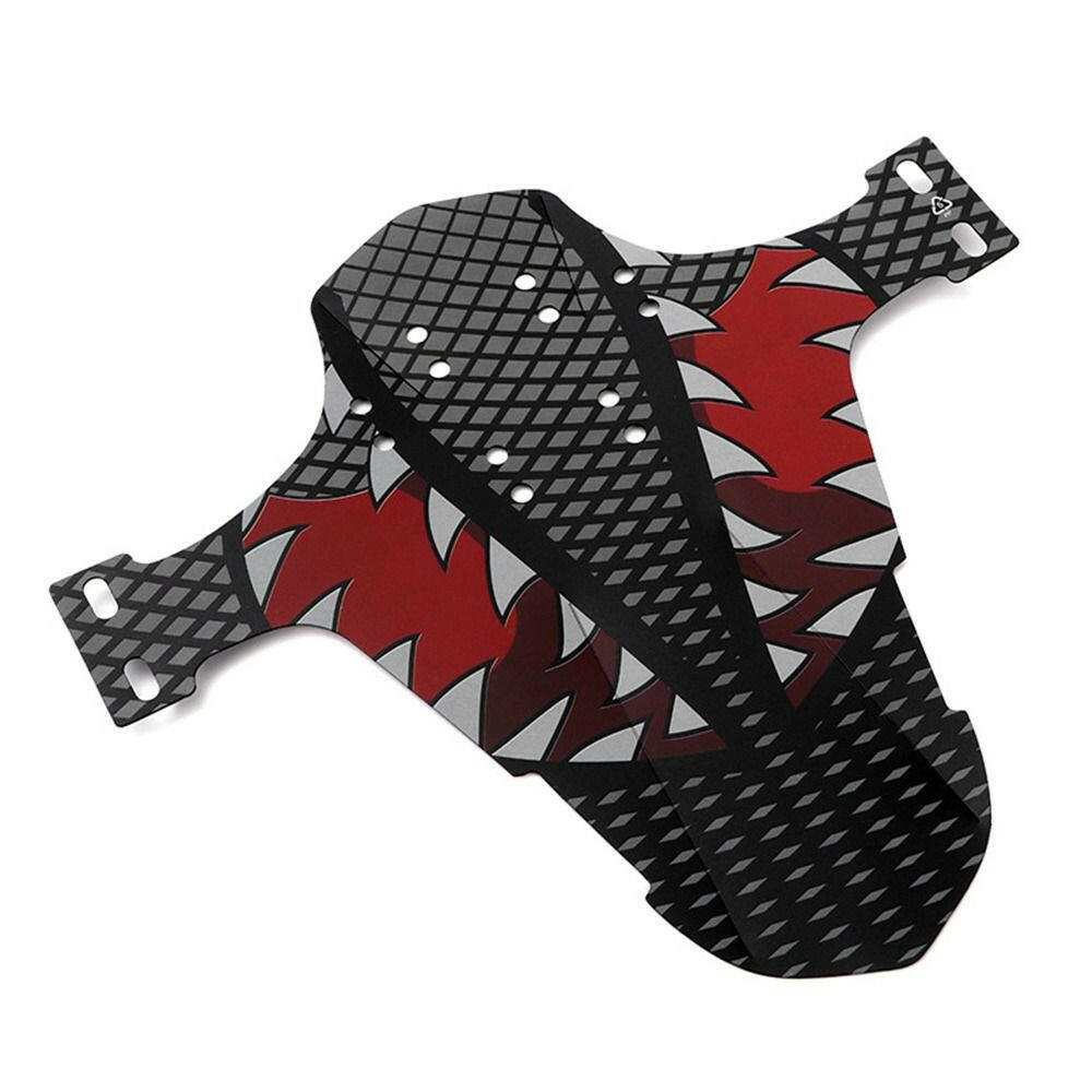 Bike Fenders Front Rear Mudguard Cycling Accessories Mud Guard Wings Road Bicycle Parts Easy Fixation Printed Pattern Portable-WAYBIKER