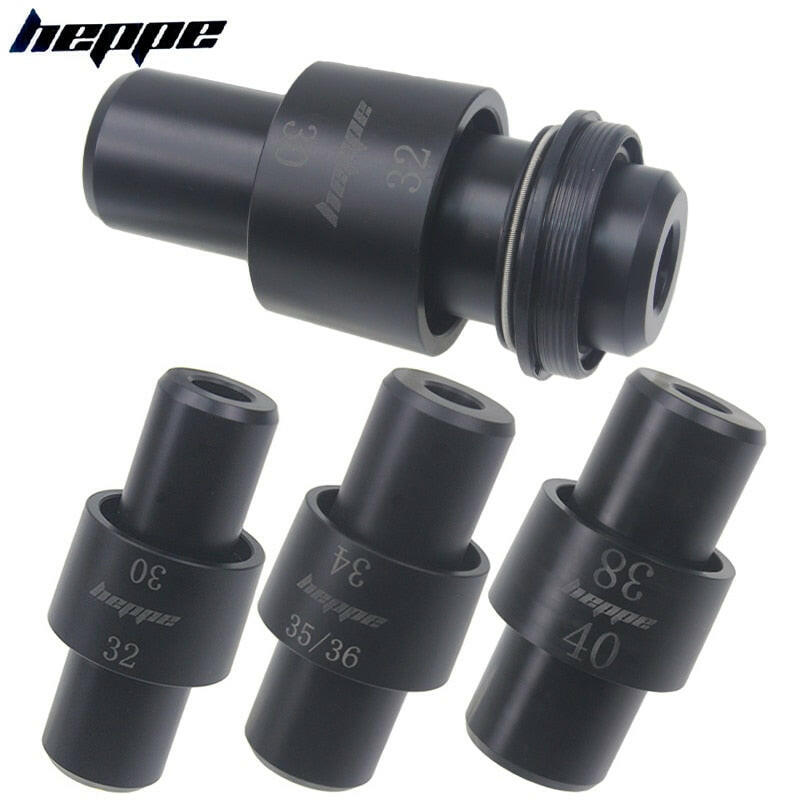 HEPPE Bike Front Fork Dust Seal Installation Tool for 32/34/35/36/38/40mm Fork Pipe Bike Fork Seal Installation Tool Dual Head-WAYBIKER