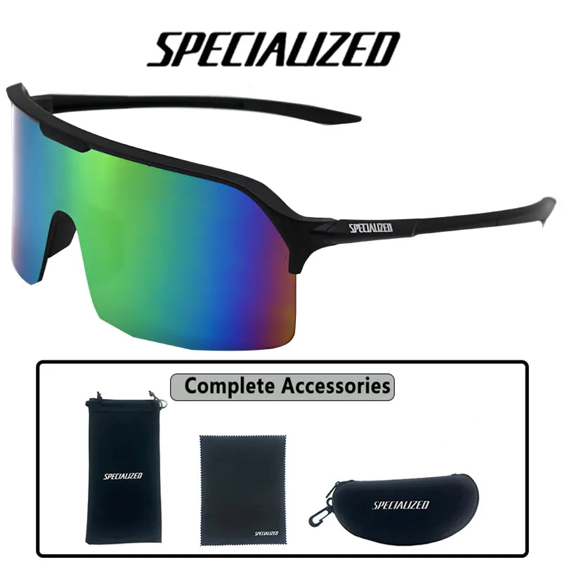 Cycling Sunglasses for Men Women Sport Polarized Lens Outdoor Goggles Bike Riding Glasses Bicycle Windproof Eyewear-WAYBIKER