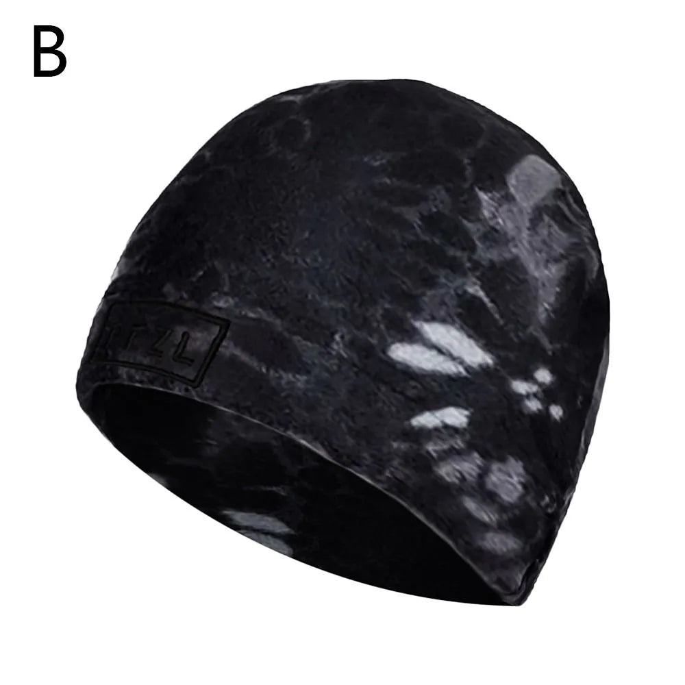 Outdoor Riding Fishing Hiking Windproof Warm Fleece Cap Men Women Winter Climbing Hunt Training Breathable Thermal Tactical Hat-WAYBIKER