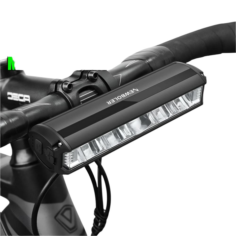 NEWBOLER Bicycle Light Front 10000mAh Bike Light 6000Lumen Waterproof Flashlight USB Charging MTB Road Cycling Lamp Accessories-WAYBIKER