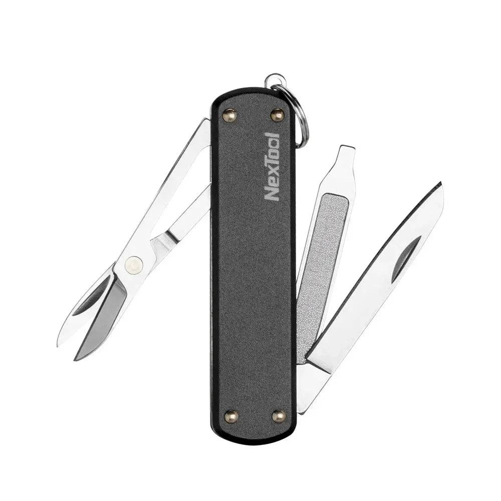Xiaomi NexTool  Mini Knife Multitool Folding Scissors Screwdriver Pocket Knife Portable Outdoor Cutter Multipurpose Repair Tools-WAYBIKER