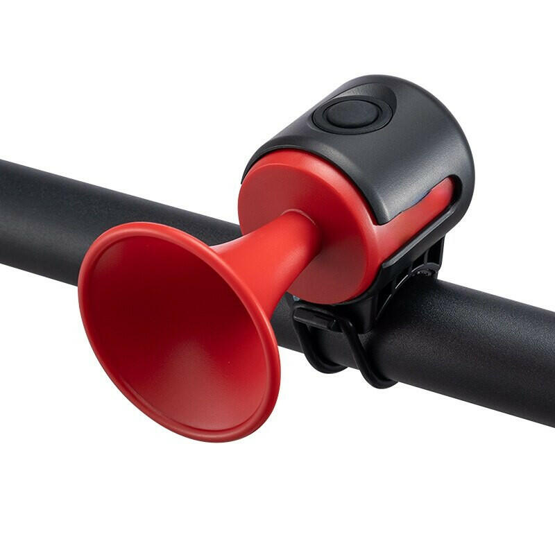 ESLNF Bike Bell Electronic Loud Horn ABS 120db Safety Electric Bell IPX4 Speaker Alarm Ring Bicycle Handlebar Warning Bell-WAYBIKER