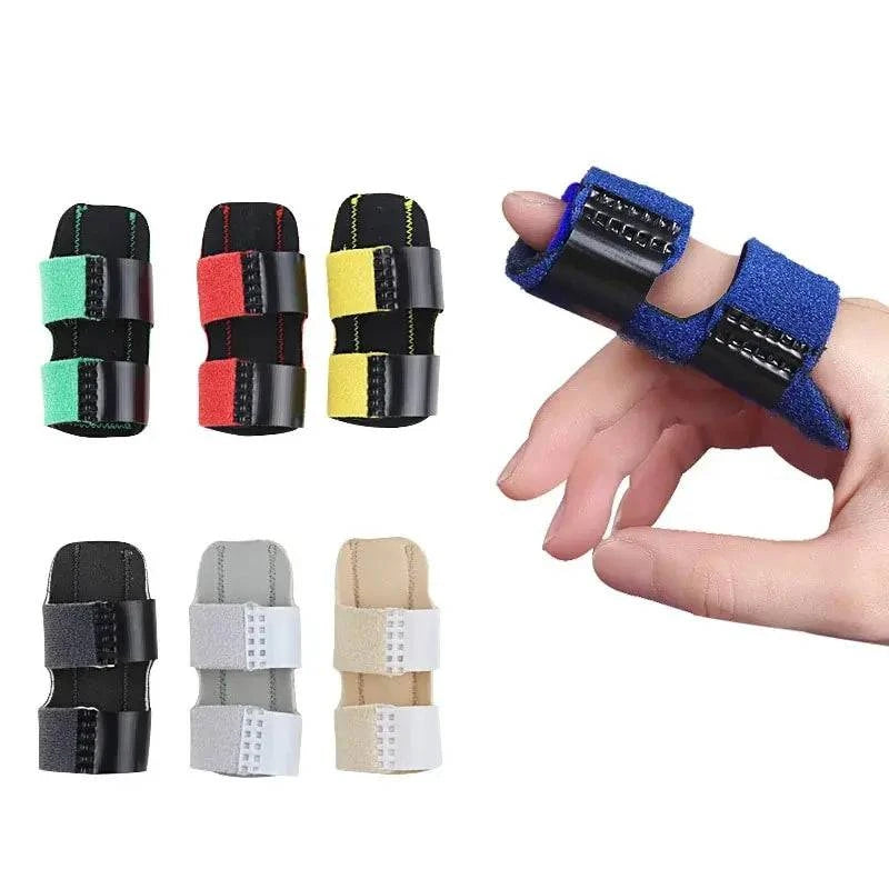 Pain Relief Trigger Finger Fixing Splint Straighten Brace Adjustable Sprain Dislocation Fracture Finger Splint Corrector Support-WAYBIKER