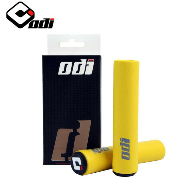 ODI MTB Handlebar Grips 1 Pair Silicone Road Mountain Bicycle-grips Shock-absorbing Soft Bike Handle Bar Grip Cycling Accessorie-WAYBIKER