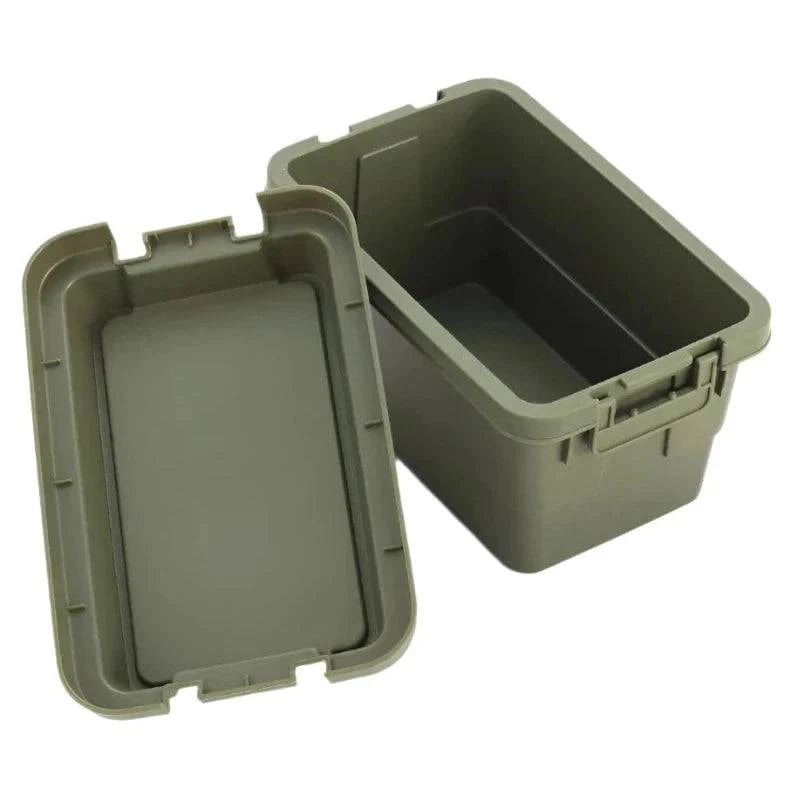 1.1L Outdoor Camping Storage Box Travel BBQ Utensils Organizer Seasoning Bottle Storage Box Portable Desktop Tissue Container-WAYBIKER