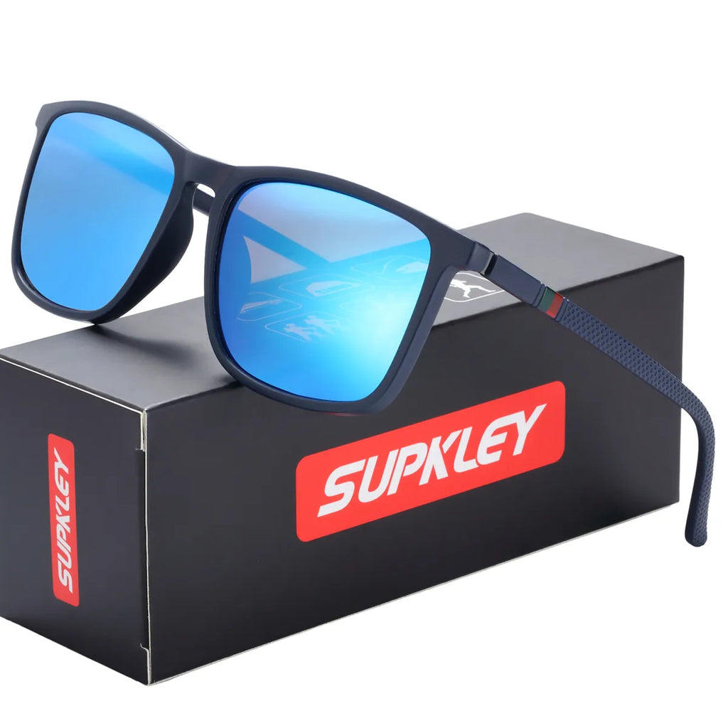 SUPKLEY Men's Polarized Sunglasses Driver Driving Fishing Sunglasses Outdoor Cycling Sports Glasses UV400 Eyewear Accessory-WAYBIKER