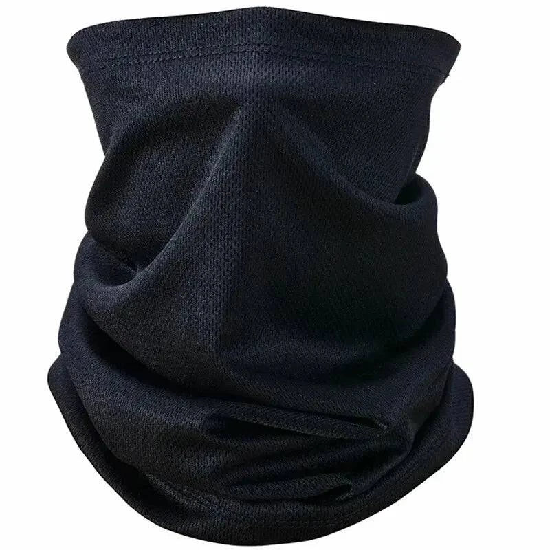 Solid Color Bandana High Elastic Seamless Buffs Gaiter Headband Cycling Mountaineering Face Shield Men Scarf-WAYBIKER
