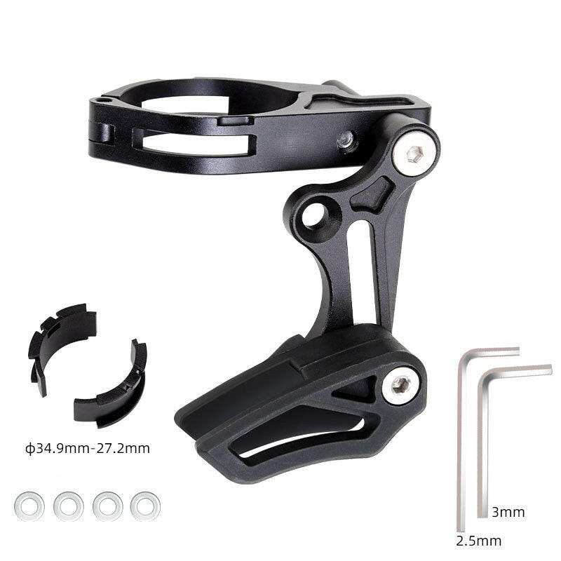 MTB Bike Chain Guide Drop Catcher 27.2-34.9 Clamp E Type Mount Adjustable For Mountain Bicycle Single Chainwheel Crank 1x System