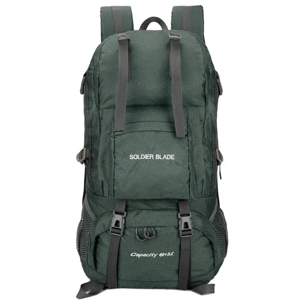 45L Camping Hiking Backpack Large Capacity Mountaineering Pack Waterproof Travel Backpack-WAYBIKER