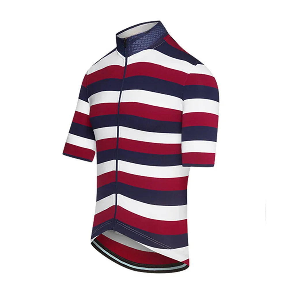 Summer Men's Short Sleeve Jerseys Quick Dry Cycling Shirts  Ciclismo Maillot Hombre Mtb Clothing-WAYBIKER