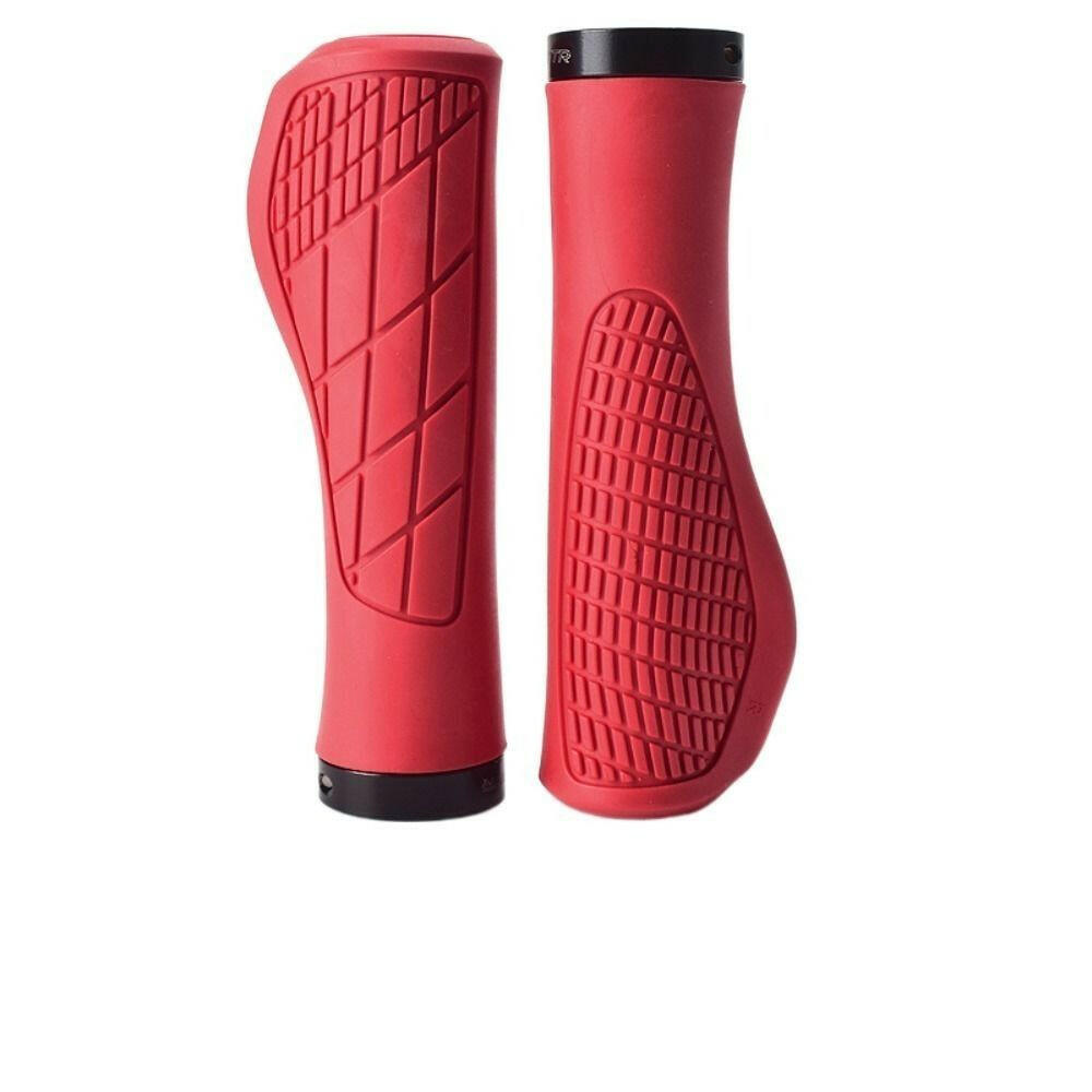 MTB Bicycle Grips Shockproof Bike Handlebar Cover Anti-Slip Lockable Grips Ergonomic Cycling Rubber Ball Handle Grips-WAYBIKER