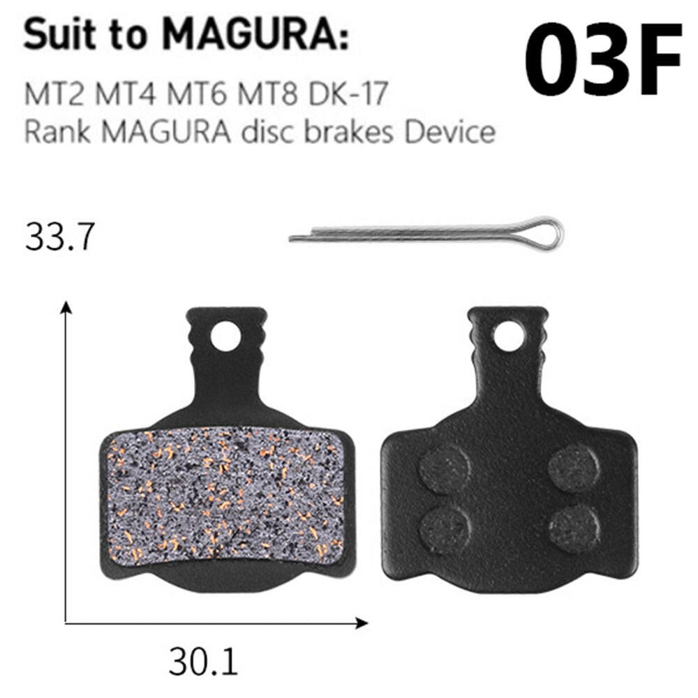 1 Pair/2pcs MTB DISC Brake Pads for Shimano XT DEORE MT200 315 For Magura/TEKTRO/AVID/MEGURA/HAYS Resin/Metal Disc Brake Pads-WAYBIKER