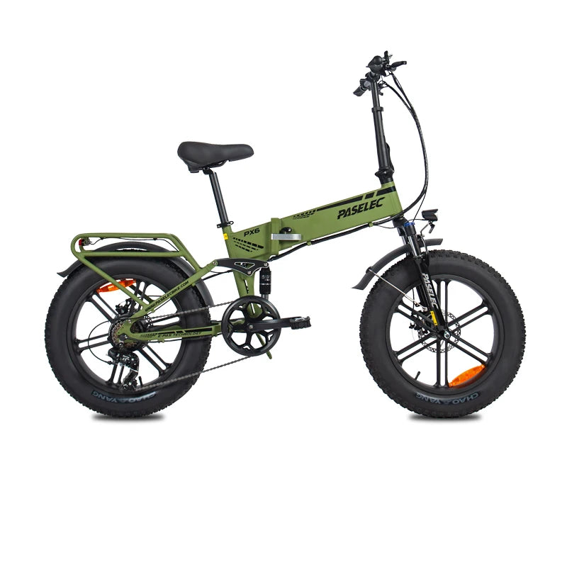 Hedatx PX6 Adult Electric Bicycle 48V13AH 500W Rear Brushless Motor Mechanical Disc Brake