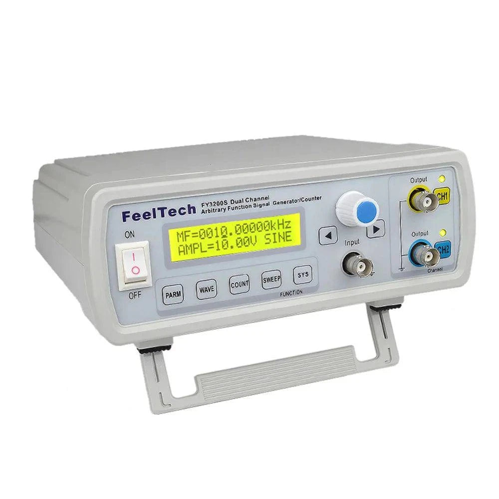 High Precision Digital DDS Dual-channel Function Signal Source Generator Arbitrary Waveform/Pulse Frequency Meter 12Bits-WAYBIKER