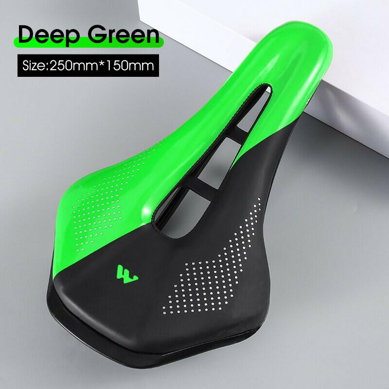 WEST BIKING Bicycle Saddle MTB Road Bike Saddles Mountain Bike Racing Saddle PU Shockproof Seat Cushion Cycling Accessories-WAYBIKER