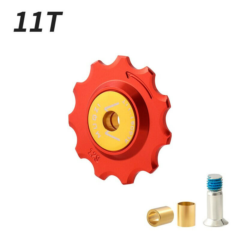 MUQZI Bike Pulley 11T 12T 13T 14T Rear Derailleur Jockey Wheel 7 8 9 10 11 12 Speed Chain Ceramic Pulley-WAYBIKER