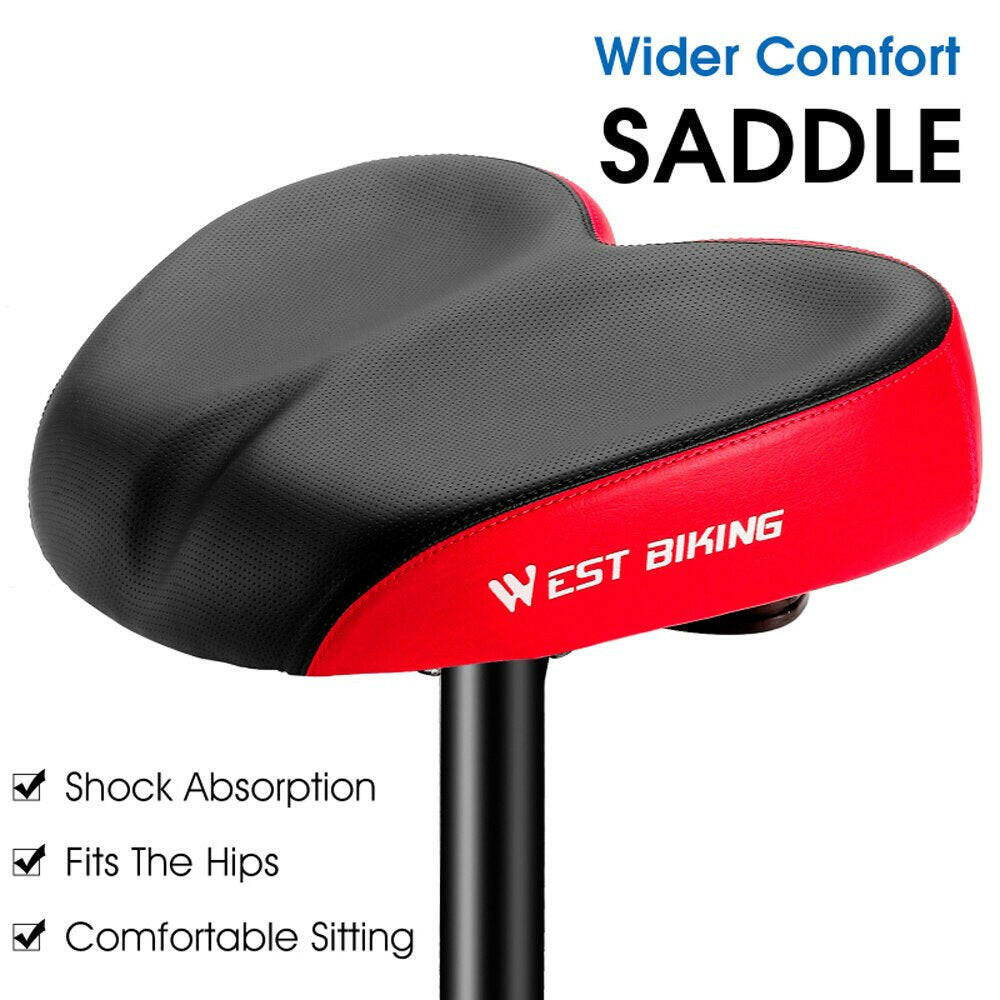 Cycling Ergonomic Bicycle Saddle Soft Widen Thicken Road Bike Cushion Long Distance Riding Comfortable Shockproof Bike Seats-WAYBIKER