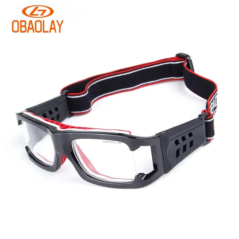Durable Sports Prescription Football Goggle Full Frame Play Volley Basketball Glasses Professional Soccer Eyewear Eye Protection-WAYBIKER